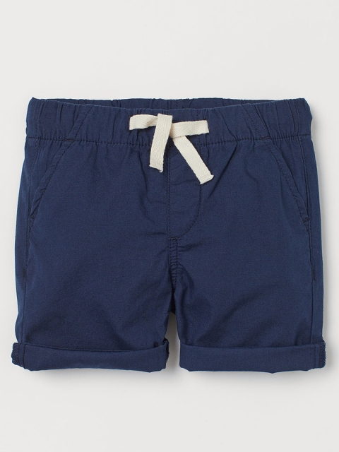 

H&M Boys Navy Blue Cotton Shorts
