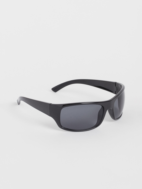 

H&M Men Black UV Protected Sporty Sunglasses 0886800001