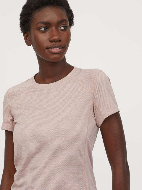 

H&M Women Pink Sports Top