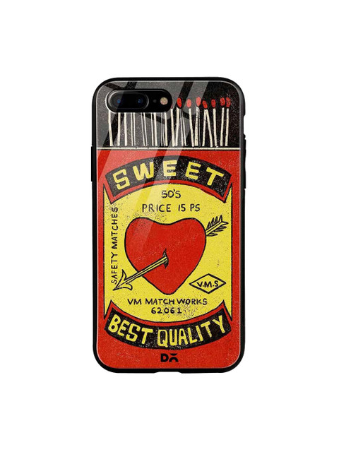 

DailyObjects Red & Yellow Sweet Matchbox iPhone 7 Plus Glass Cover