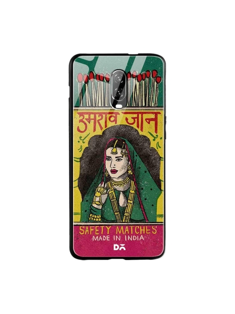 

DailyObjects Green & Pink Umrao Jaan Matchbox OnePlus 6T Glass Case