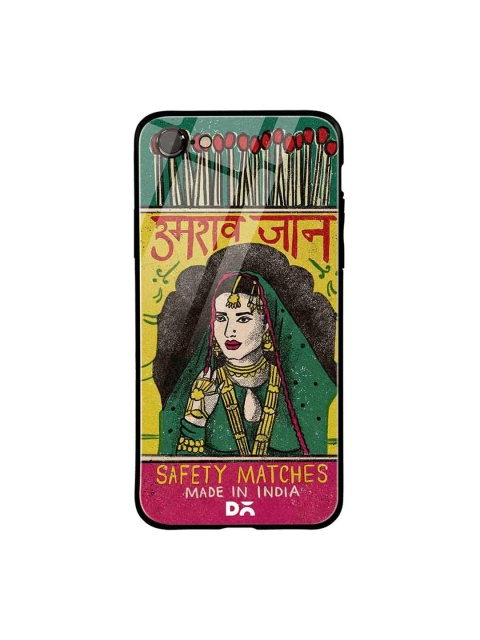 

DailyObjects Green & Pink Umrao Jaan Matchbox OnePlus 7 Glass Case