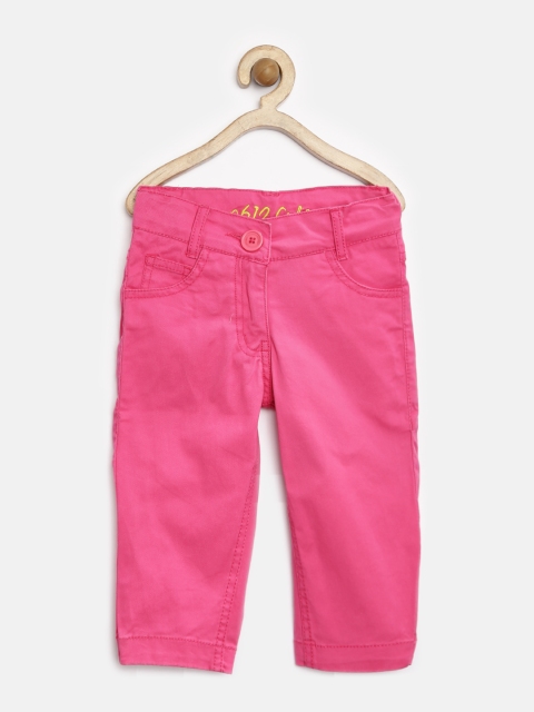 

612 League Girls Fushia Pink Capris