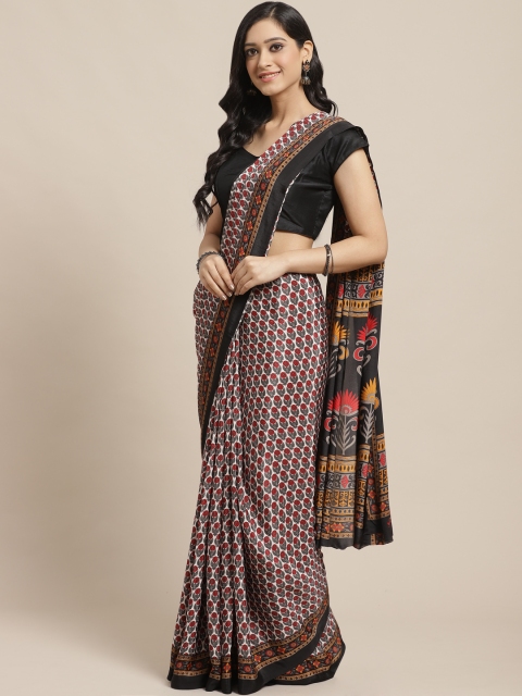 

Vipul White & Red Printed Saree