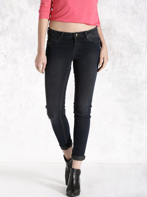 

Roadster Charcoal Grey Skinny Jeans