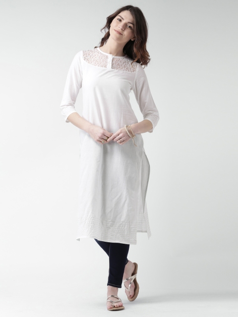 

Moda Rapido White Kurta