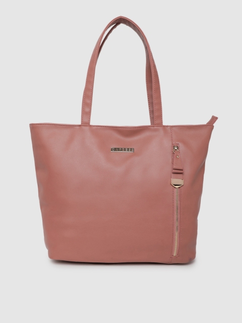 

Caprese Brown Solid Roma Shoulder Bag