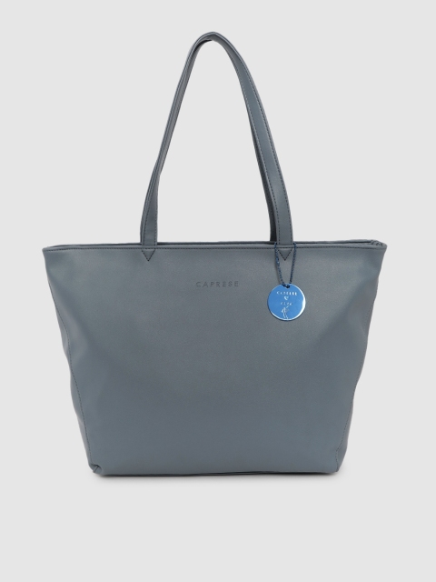 

Caprese Blue Solid Evania Shoulder Bag