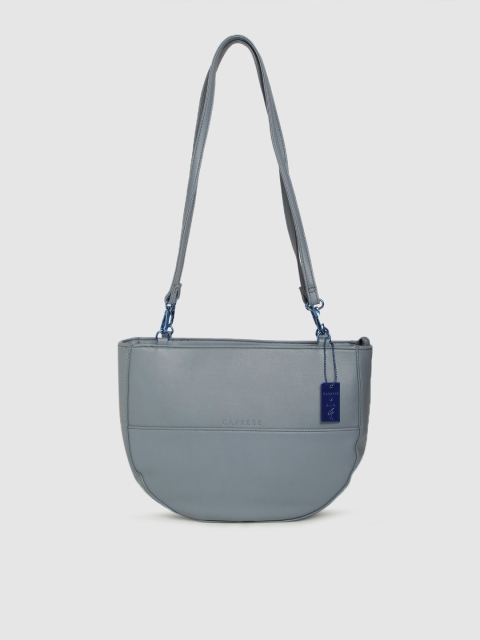 

Caprese Blue Solid Shoulder Bag