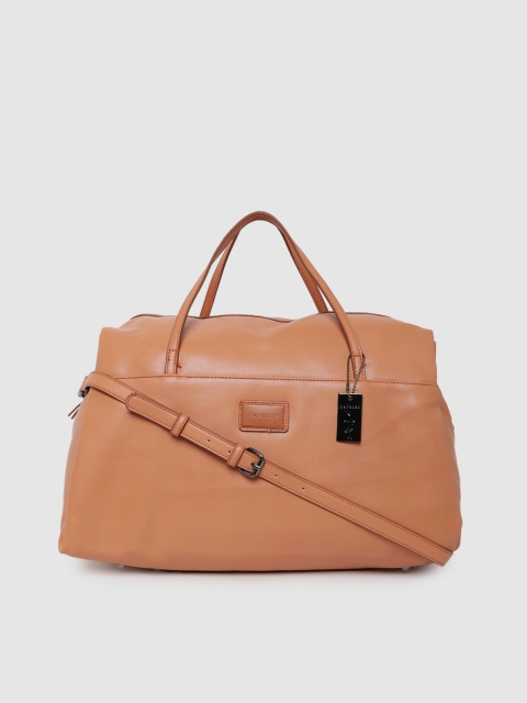 

Caprese Brown Solid Handheld Bag