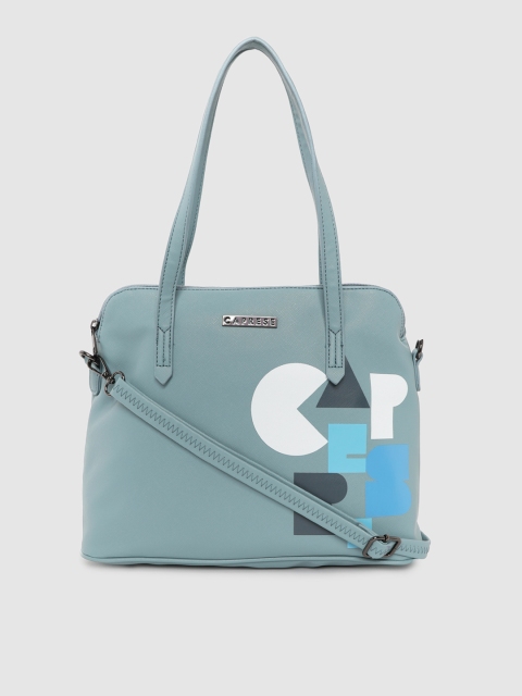 

Caprese Blue Printed Shoulder Bag