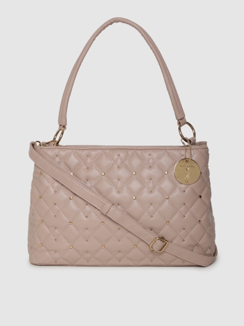 

Caprese Pink Textured Shoulder Bag