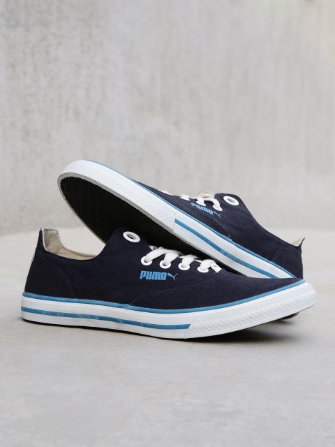 

Puma Unisex Navy Limnos CAT 3 Sneakers, Navy blue