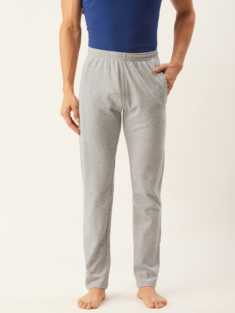 

SWEET DREAMS Men Grey Melange Solid Lounge Pants