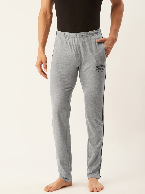 

SWEET DREAMS Men Grey Melange Solid Lounge Pants