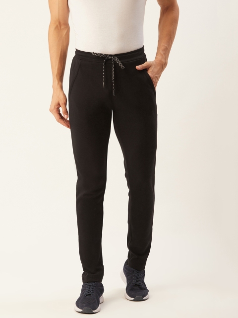 

Sweet Dreams Men Black Solid Track Pants