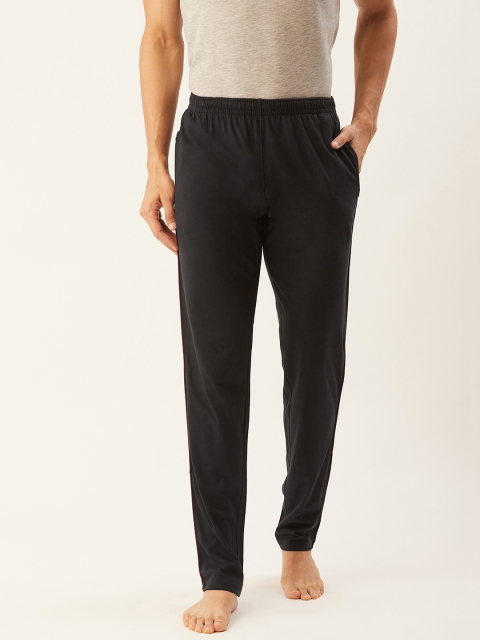 

SWEET DREAMS Men Black Solid Lounge Pants