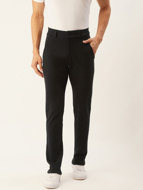 

Sweet Dreams Men Black Knitted Regular Fit Solid Trousers