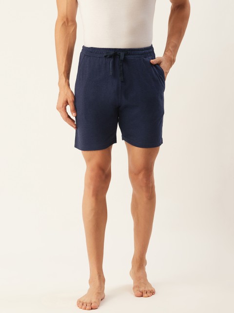 

Sweet Dreams Men Navy Blue Solid Lounge Shorts