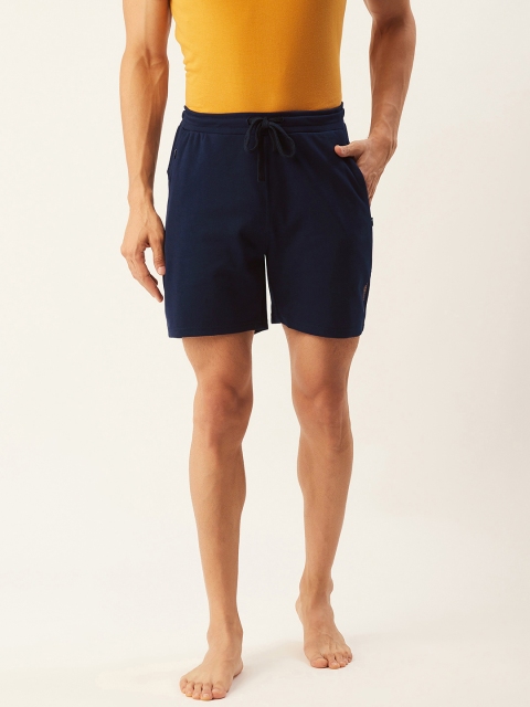 

Sweet Dreams Men Navy Blue Solid Lounge Shorts