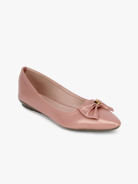 

Bloomtale Women Dusty Pink Solid Ballerinas