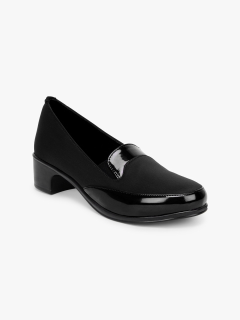 

Bloomtale Women Black Solid Pumps