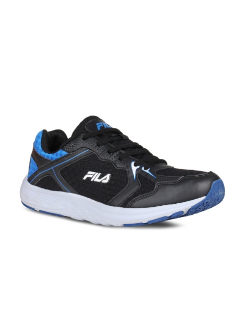 

FILA Men Black & Blue Spectrum Running Shoes