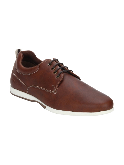 

Red Tape Men Brown Solid Derbys