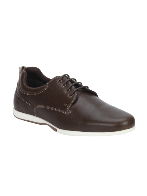 

Red Tape Men Coffee Brown Solid Derbys