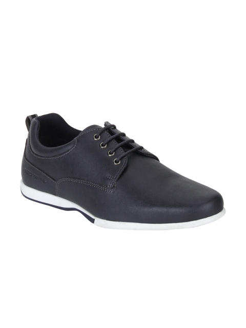 

Red Tape Men Navy Blue Solid Derbys