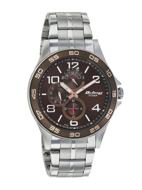 

Titan Octane Men Brown Analogue watch NL1702KM03
