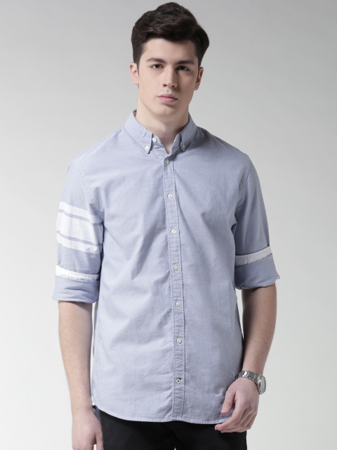

Tommy Hilfiger Blue New York Fit Casual Shirt