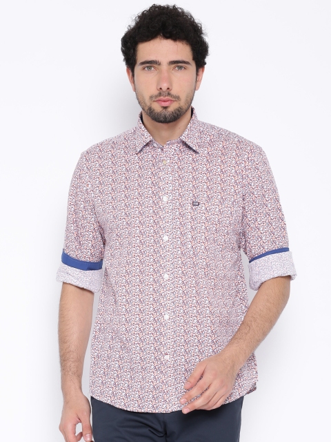 

Arrow Sport Blue & Orange Printed Casual Shirt