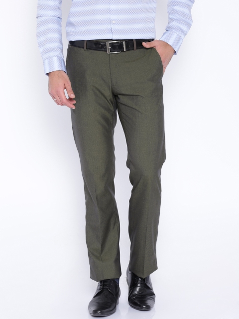 

Arrow Brown Slim Fit Formal Trousers