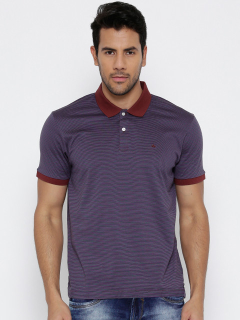 

Arrow Purple Striped Polo T-shirt