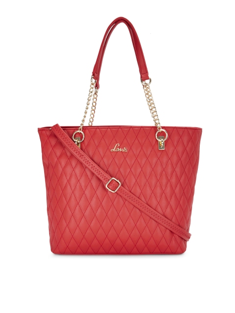 

Lavie Red Solid Shoulder Bag