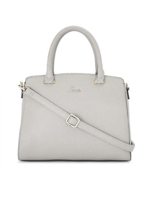 

Lavie Grey Solid Handheld Bag