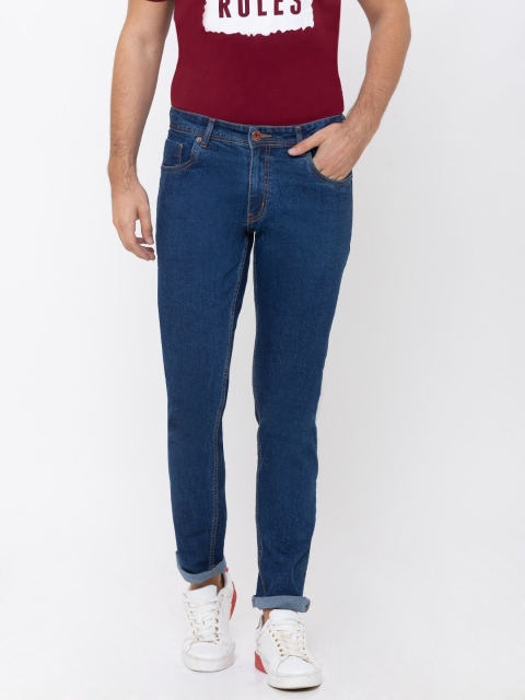 

Globus Men Blue Slim Fit Mid-Rise Clean Look Jeans