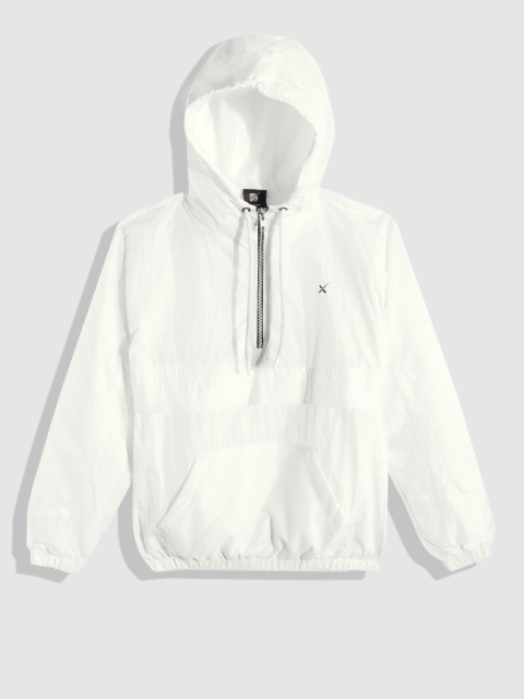

HRX by Hrithik Roshan Girls Optic White Solid Antimicrobial, Rapid-Dry Active Jacket
