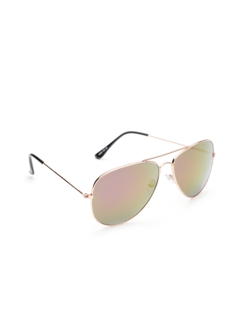 

Carlton London Women Mirrored Aviator Sunglasses KD3025-C6, Pink