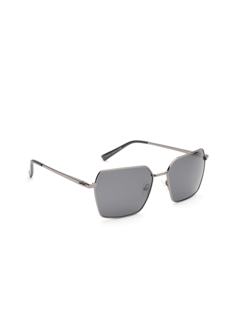 

Carlton London Men Polarized Square Sunglasses 201966-C2, Black