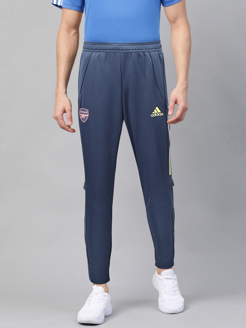 

ADIDAS Men Blue Solid Arsenal Slim Fit Training Track Pants