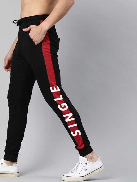 

Kook N Keech Men Black Solid Joggers