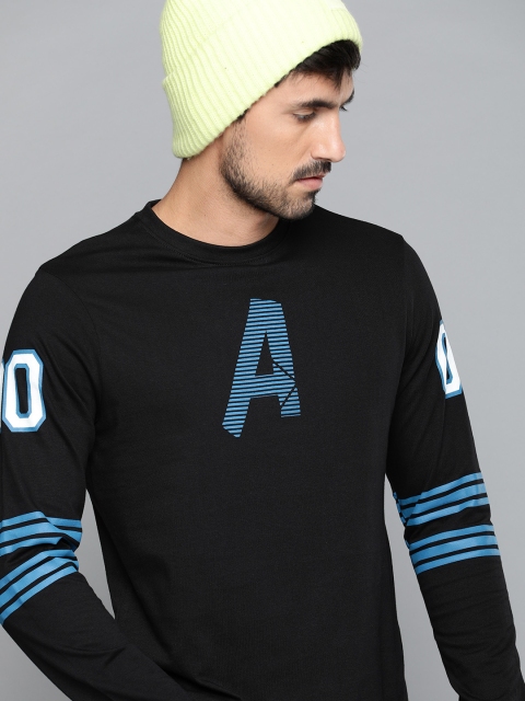 

Kook N Keech Marvel Men Black Printed Round Neck T-shirt
