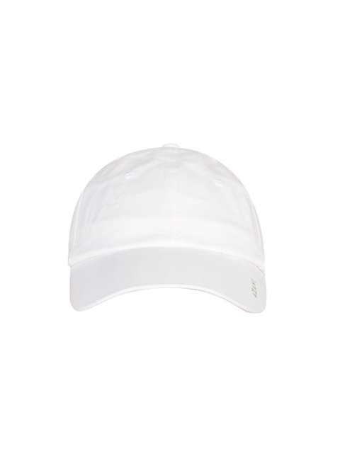 

Azani Unisex White Solid Essential Training Baseball Cap