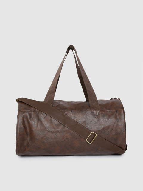 

Azani Unisex Brown Solid Velocity Duffel Gym Bag