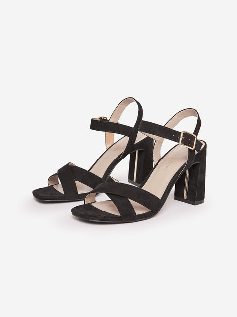 

DOROTHY PERKINS Women Black Wide Fit Solid Block Heels
