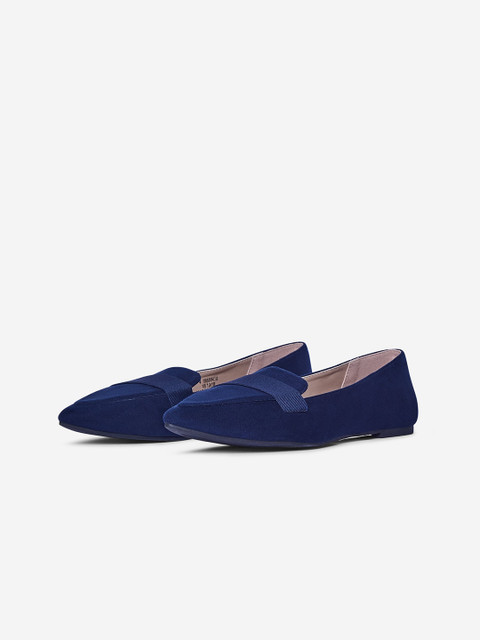 

DOROTHY PERKINS Women Navy Blue Solid Ballerinas