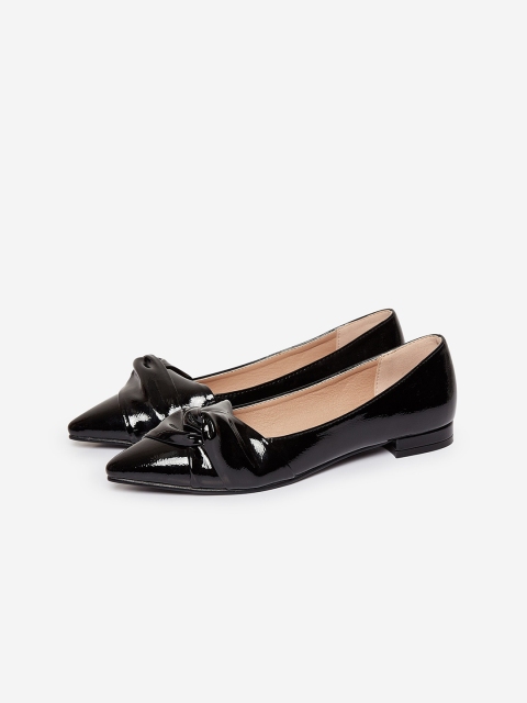 

DOROTHY PERKINS Women Black Solid Ballerinas