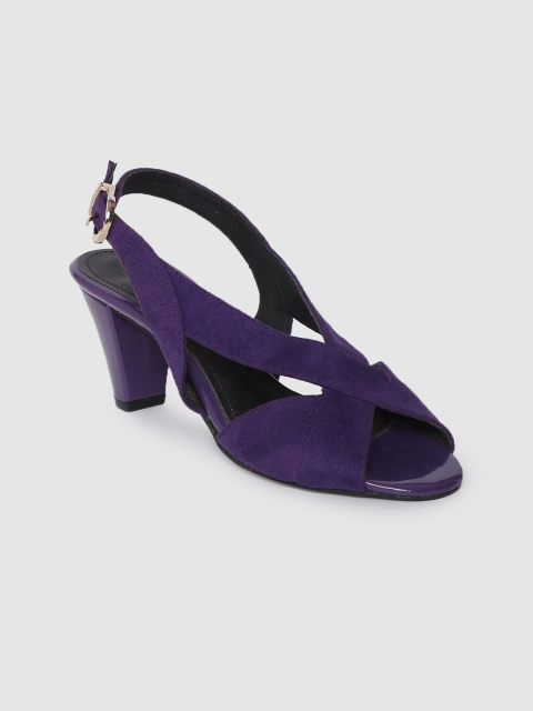 

Inc 5 Women Purple Solid Heels